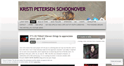 Desktop Screenshot of kristipetersenschoonover.com